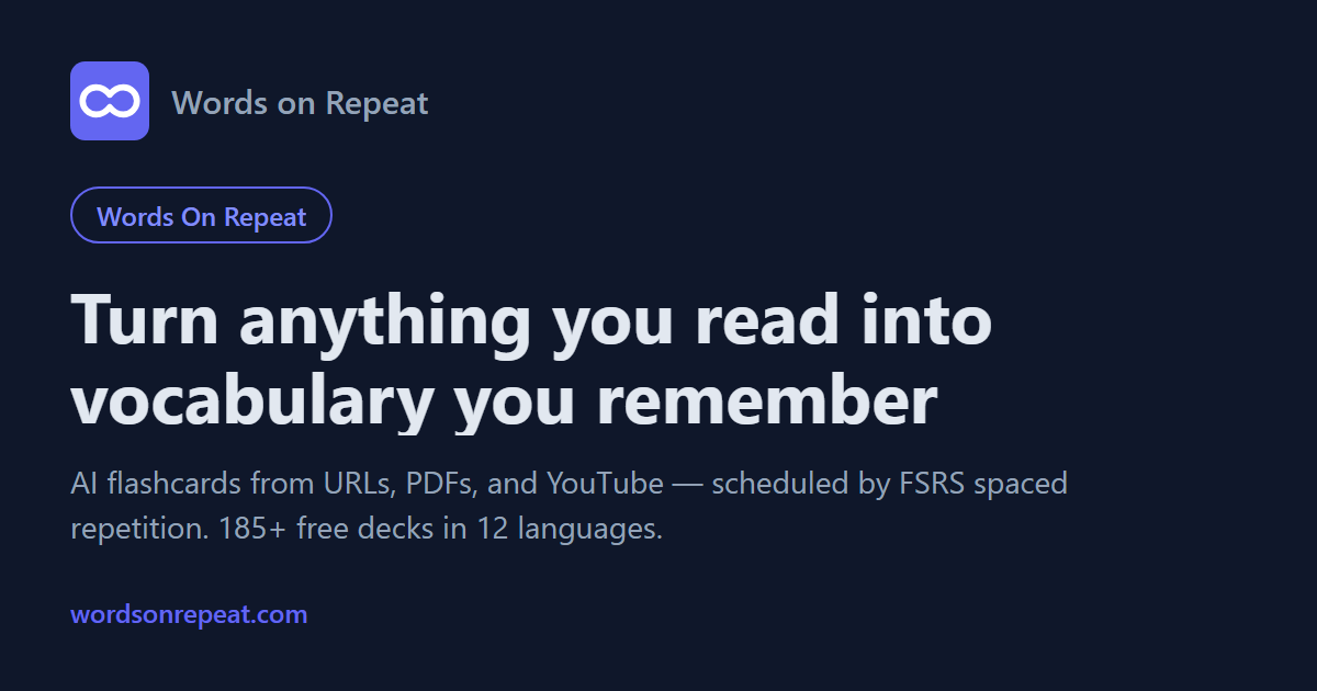 I built a free simulator that shows why you forget 60% of what you study by next week (part of my vo logo
